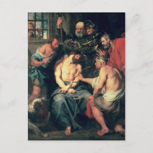 The Crowning with Thorns, 1618-20 Briefkaart