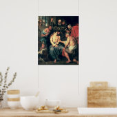 The Crowning with Thorns, 1618-20 Poster (Keuken)