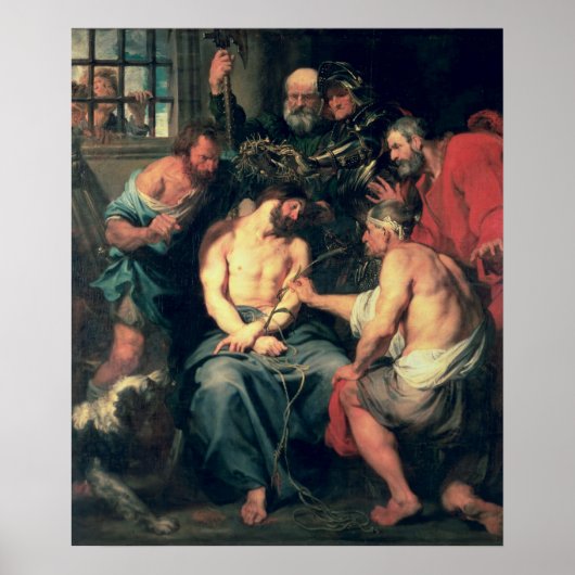 The Crowning with Thorns, 1618-20 Poster (Voorkant)