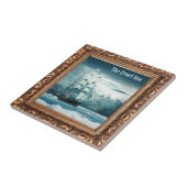 The Cruel Sea - Ship at Sail Tegeltje (Zijkant)