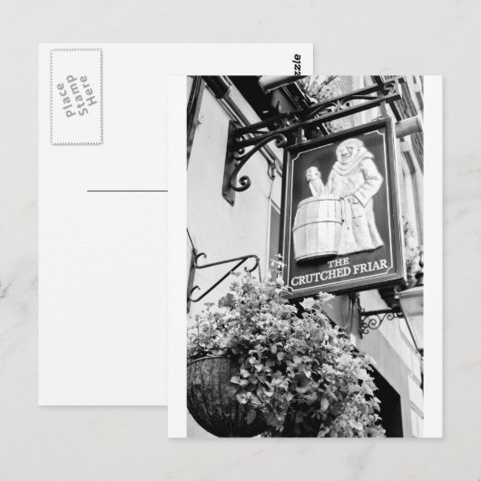 The Crutched Friar pub London Briefkaart (Voorkant / Achterkant)