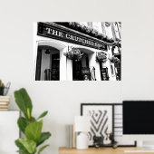 The Crutched Friar pub London Poster (Thuiskantoor)
