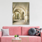 The Crypt, c.1144 (foto) Canvas Afdruk (Insitu (Woonkamer))