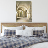 The Crypt, c.1144 (foto) Canvas Afdruk (Insitu (Slaapkamer))