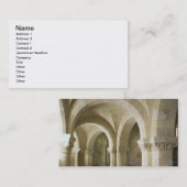 The Crypt, c.1144 (foto) Visitekaartje (Voorkant / Achterkant)