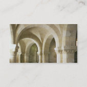 The Crypt, c.1144 (foto) Visitekaartje (Achterkant)