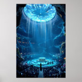 The Crystal Amphitheater: Where Dreams Perform Poster (Voorkant)