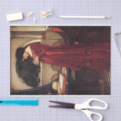 The Crystal Ball, door John William Waterhouse - 1 Tissuepapier (Craft)