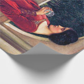 The Crystal Ball, John William Waterhouse Cadeaupapier (Hoek)