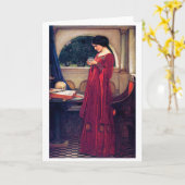 The Crystal Ball, John William Waterhouse Kaart (Gele Bloem)