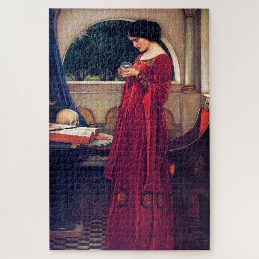 The Crystal Ball, John William Waterhouse Legpuzzel (Verticaal)