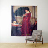 The Crystal Ball, John William Waterhouse Wandkleed (In situ)