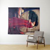 The Crystal Ball, John William Waterhouse Wandkleed (In Situ (horizontaal))