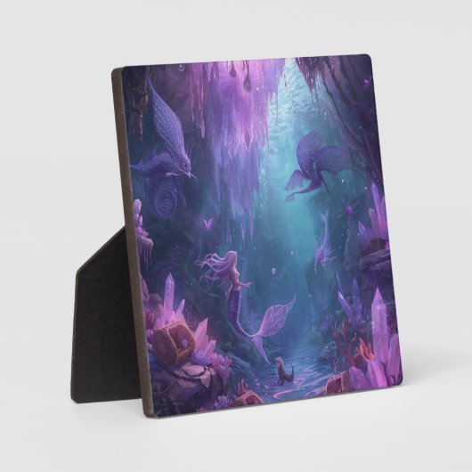 The Crystal Cave of the Mermaid Fotoplaat (Voorkant)