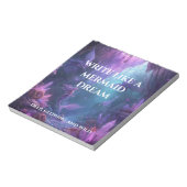 The Crystal Cave of the Mermaid Notitieblok (Linkerzijde)