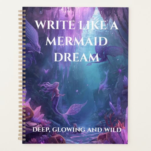 The Crystal Cave of the Mermaid Planner (Voorkant)