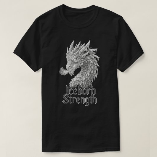 The Crystalline Dragon Edition T-shirt (Design voorkant)