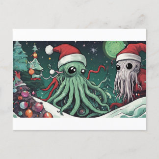 The Cthulhu Spirits of Christmas  Briefkaart