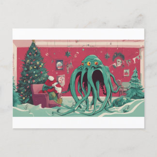 The Cthulhu Spirits of Christmas Feestdagenkaart