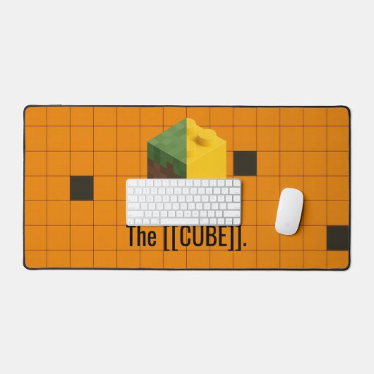 The [[CUBE]] Desk Mat (Keyboard & Muis)