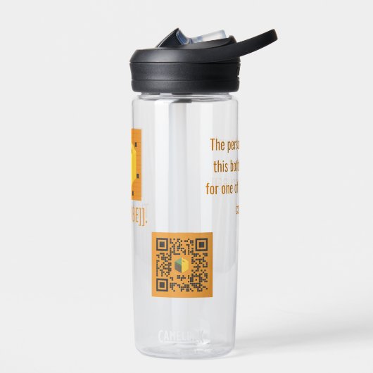 The [[CUBE]] Water Bottle Waterfles (Links)