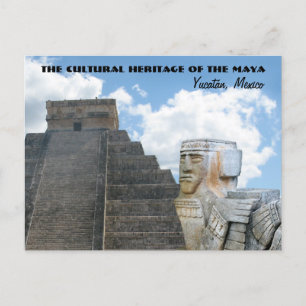 The Cultural Heritage of the Maya, Yucatán/Mexico Briefkaart