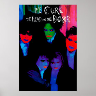 The Cure 1985 US The Head on de deur Promo Poster