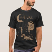The Cure Cat Moon 90S funny T-shirt (Voorkant)