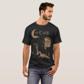 The Cure Cat Moon 90S funny T-shirt (Voorkant volledig)