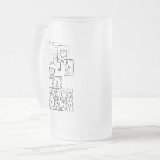 The Cure Matglas Bierpul (Voorkant links)