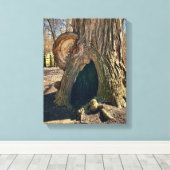 The Curious Hollow 11 x 14 Canvas Afdruk (Insitu (Houten vloer))