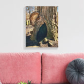 The Curious Hollow 11 x 14 Canvas Afdruk (Insitu (Woonkamer))