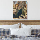 The Curious Hollow 11 x 14 Canvas Afdruk (Insitu (Slaapkamer))