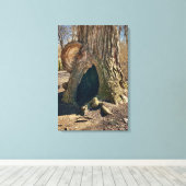 The Curious Hollow 20x30 Canvas Afdruk (Insitu (Houten vloer))