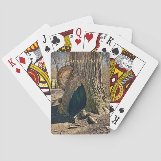 The Curious Hollow Pokerkaarten (Achterkant)