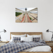 The current lighthouse, the last of many canvas afdruk (Insitu (Slaapkamer))