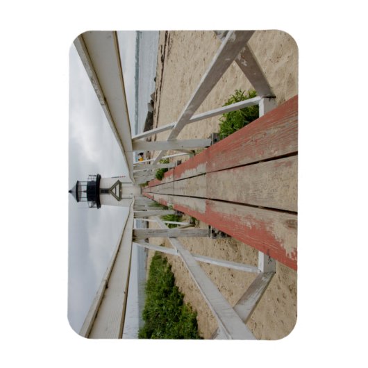 The current lighthouse, the last of many magneet (Verticaal)