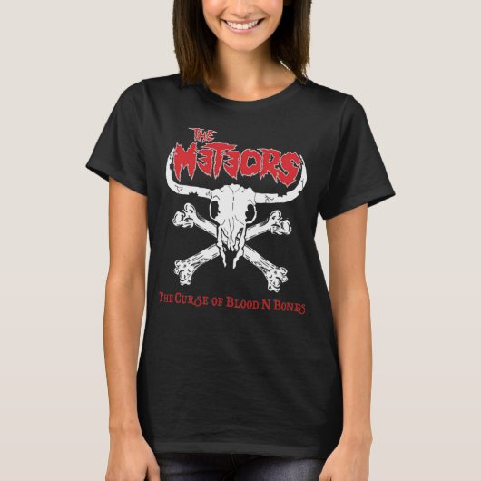 The Curse Of Blood N Bones T-shirt (Voorkant)