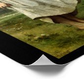 The Curtsey 1898 William Bouguereau Poster (Hoek)