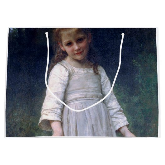 The Curtsey, Bouguereau Groot Cadeauzakje (Voorkant)