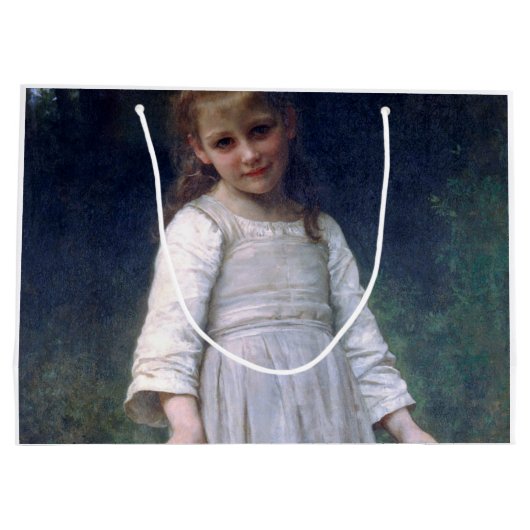 The Curtsey, Bouguereau Groot Cadeauzakje (Achterkant)