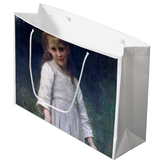 The Curtsey, Bouguereau Groot Cadeauzakje (Voorkant Gekanteld)