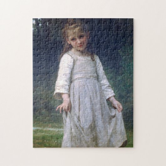 The Curtsey, Bouguereau Legpuzzel (Verticaal)