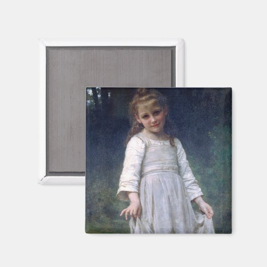 The Curtsey, Bouguereau Magneet (Voorkant / Achterkant)