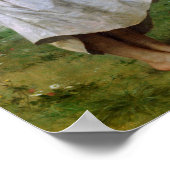 The Curtsey, Bouguereau Poster (Hoek)