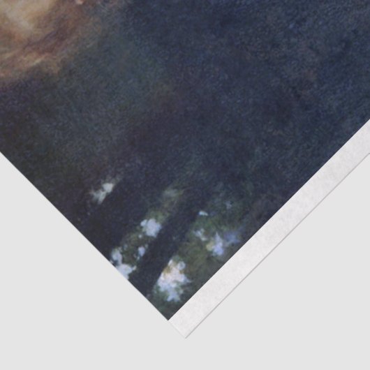 The Curtsey, Bouguereau Tissuepapier (Detail)