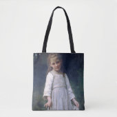 The Curtsey, Bouguereau Tote Bag (Voorkant)
