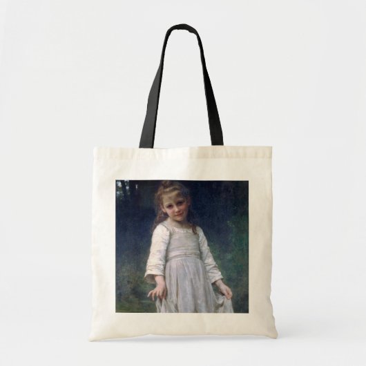 The Curtsey, Bouguereau Tote Bag (Voorkant)
