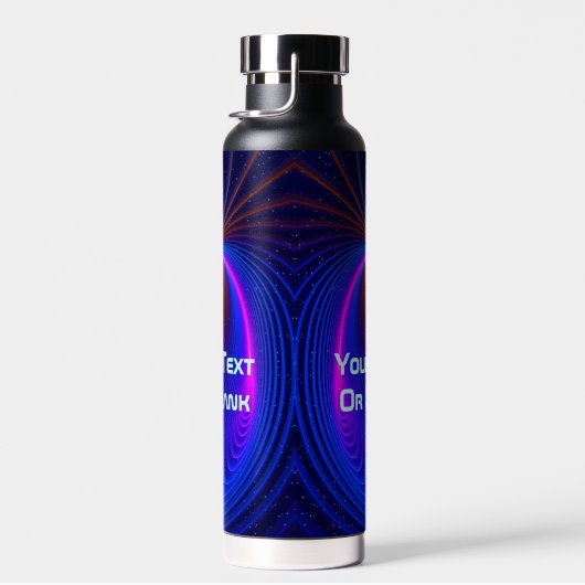 The Curvature of Space Waterfles (Rechts)