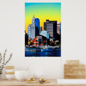The Custom House Boston USA Poster (Keuken)